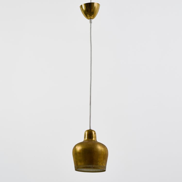 Hauptbild zu Objekt, Deckenleuchte 'A330' - 'Golden Bell', 1937 (Entwurf), Alvar Aalto, Valaistustyo Ky, Finnland, 183A 151