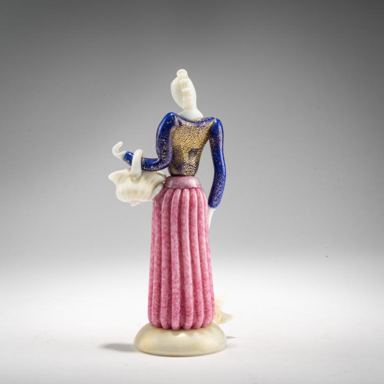 Bild 2 zu Objekt, Skulptur 'Contadina', um 1934/35, Ercole Barovier, Barovier & C., Vetreria Artistica, Murano, 183B 694