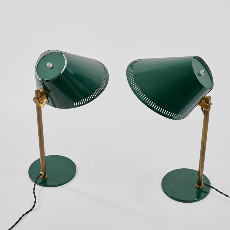 Bild 2 zu Objekt, Zwei Tischleuchten '9227', 1950er Jahre (Entwurf), Paavo Tynell, Idman Oy, Vilhonvuorenkatu, 183A 274