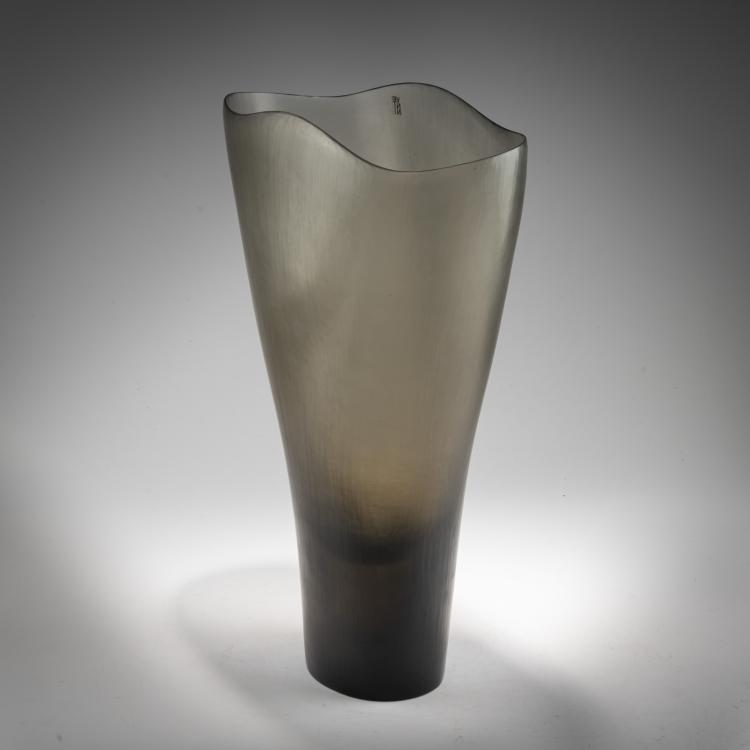 Bild 1 zu Objekt, Gro&szlig;e Vase 'Battuto', 1959-62, Tobia Scarpa, Venini, Murano, 183B 762