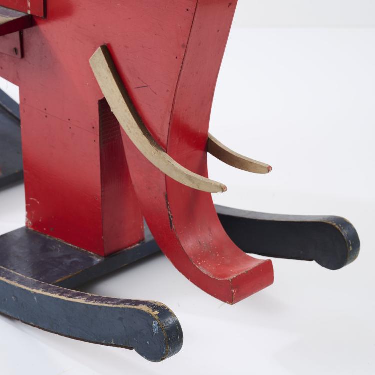Bild 4 zu Objekt, Kinderschaukel aus einem Schuh-Gesch&auml;ft, 1970er Jahre (Entwurf), Deutschland / Germany, 183A 506