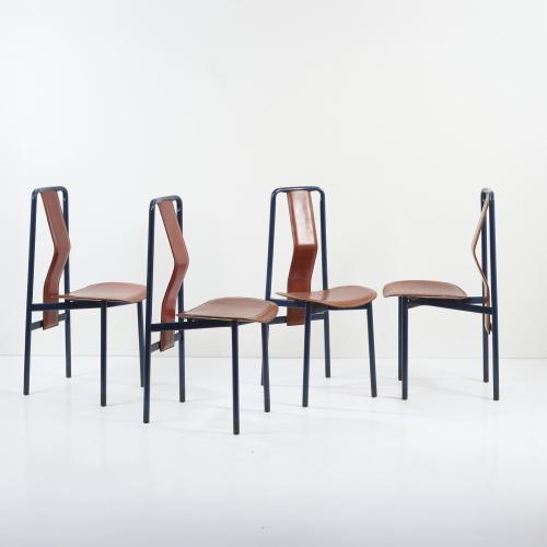 Vier Stühle 'Irma', 1979 (Entwurf)