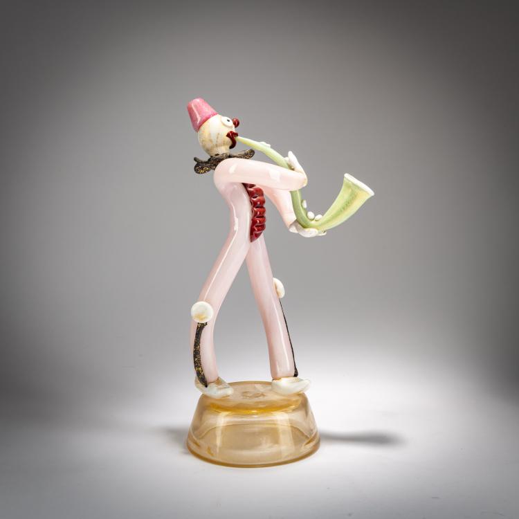 Bild 1 zu Objekt, Saxophonspieler, 1956, Toso, Fratelli, Murano, 183B 756