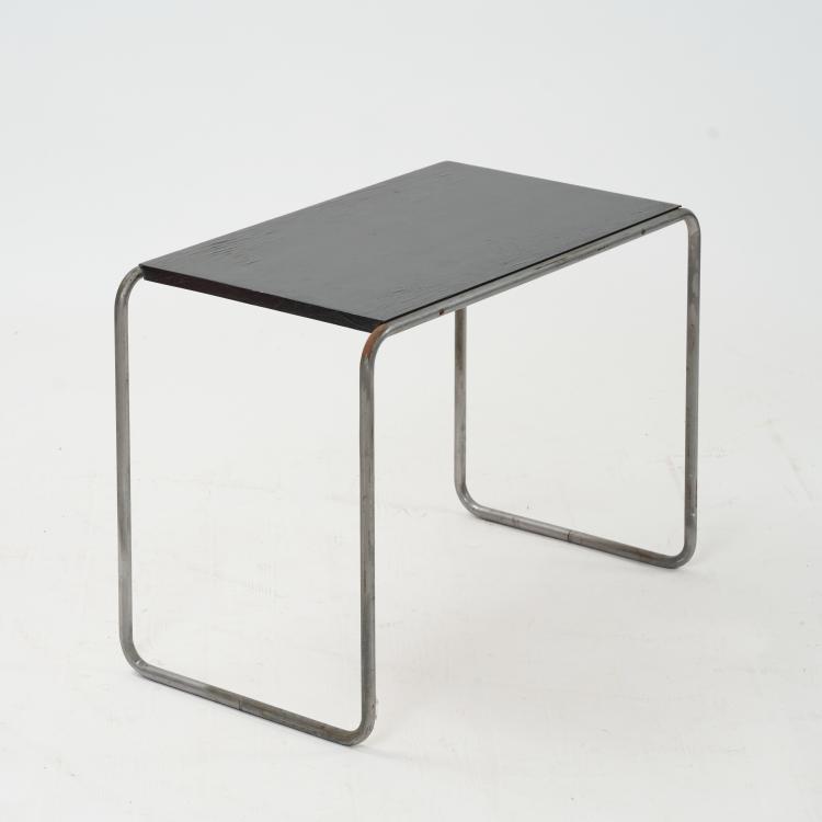 Hauptbild zu Objekt, 'B 9' table, 1925/26 (design), Marcel Breuer, M&uuml;cke-Melder, Frystad (zugeschrieben / attributed), 183A 130