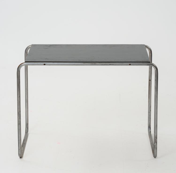 Bild 1 zu Objekt, 'B 9' table, 1925/26 (design), Marcel Breuer, M&uuml;cke-Melder, Frystad (zugeschrieben / attributed), 183A 130