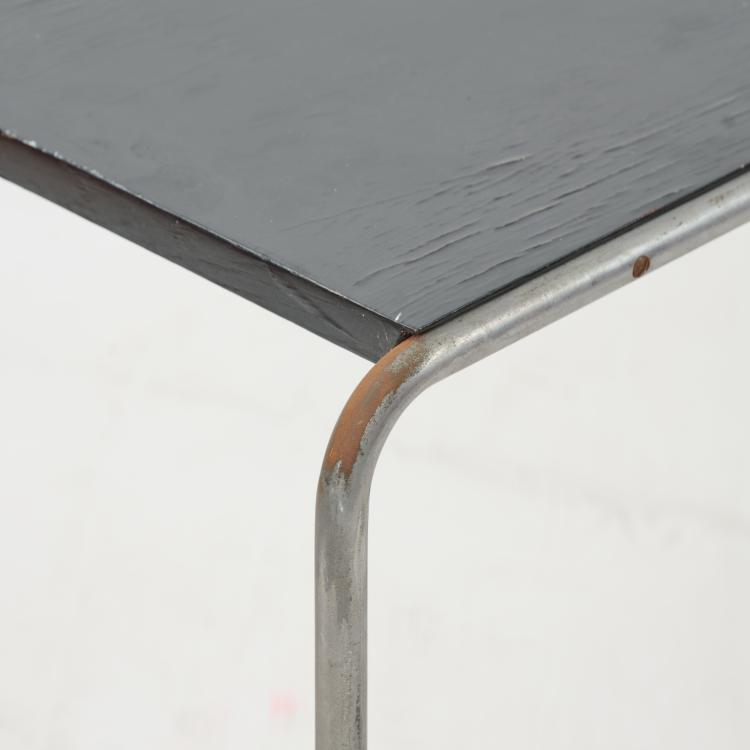 Bild 2 zu Objekt, 'B 9' table, 1925/26 (design), Marcel Breuer, M&uuml;cke-Melder, Frystad (zugeschrieben / attributed), 183A 130