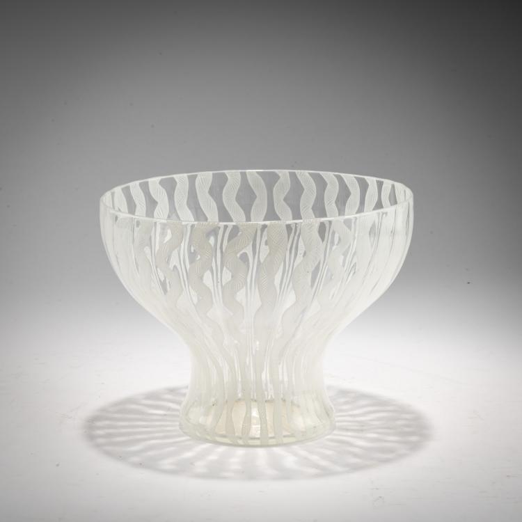 Hauptbild zu Objekt, Schale 'Zanfirico', um 1951, Paolo Venini, Venini, Murano, 183B 736
