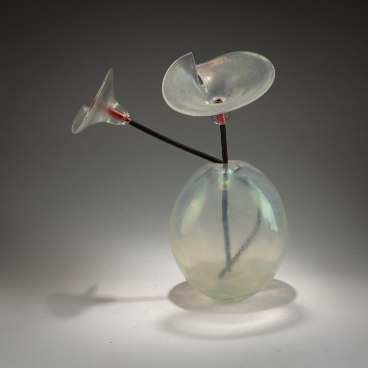 Bild 3 zu Objekt, Vase mit Blumen 'Fouchi d'acqua', 2002, Giorgio Vigna, Venini, Murano, 183B 803