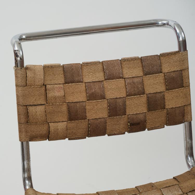 Bild 4 zu Objekt, Two 'B 33' or 'ST 12' cantilever chairs, 1926 (design), Marcel Breuer,Anton Lorenz,Mart Stam, Thonet, Frankenberg; Desta, Berlin, 183A 132