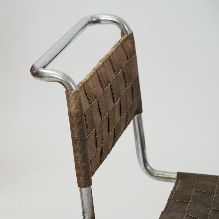 Bild 5 zu Objekt, Two 'B 33' or 'ST 12' cantilever chairs, 1926 (design), Marcel Breuer,Anton Lorenz,Mart Stam, Thonet, Frankenberg; Desta, Berlin, 183A 132
