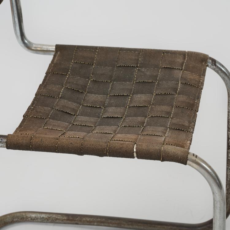 Bild 6 zu Objekt, Two 'B 33' or 'ST 12' cantilever chairs, 1926 (design), Marcel Breuer,Anton Lorenz,Mart Stam, Thonet, Frankenberg; Desta, Berlin, 183A 132