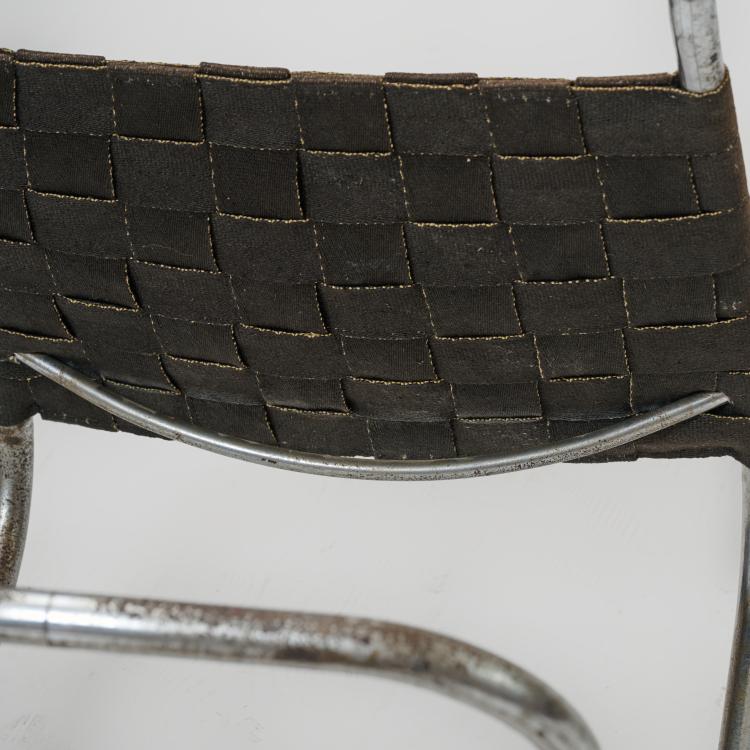 Bild 7 zu Objekt, Two 'B 33' or 'ST 12' cantilever chairs, 1926 (design), Marcel Breuer,Anton Lorenz,Mart Stam, Thonet, Frankenberg; Desta, Berlin, 183A 132
