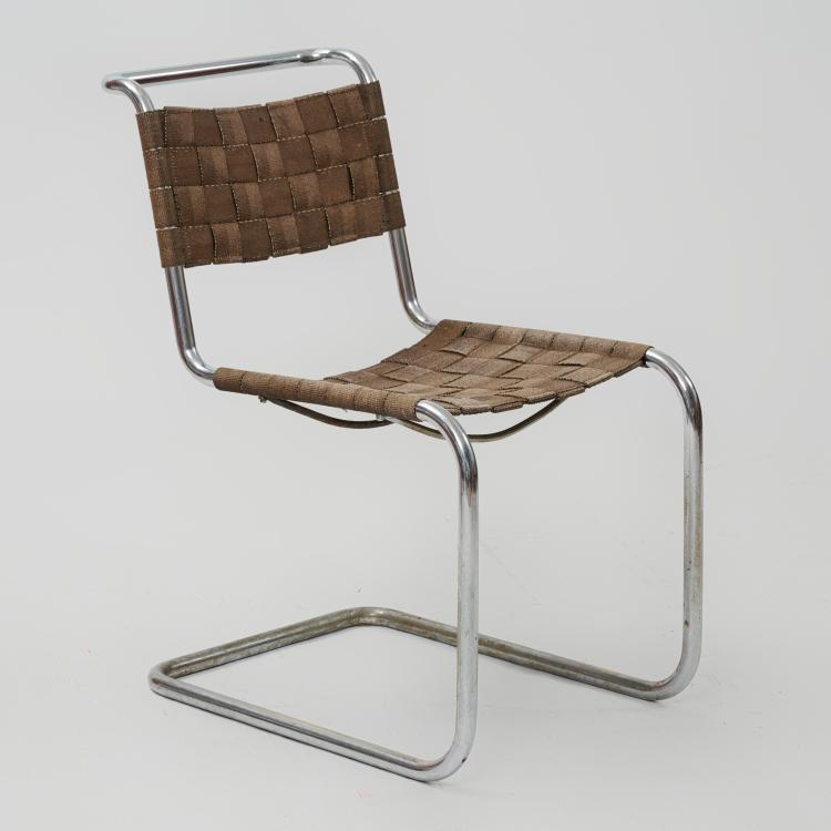 Hauptbild zu Objekt, 'B 33' or 'ST 12' cantilever chair, 1926 (design), Marcel Breuer,Anton Lorenz,Mart Stam, Thonet, Frankenberg; Desta, Berlin, 183A 165