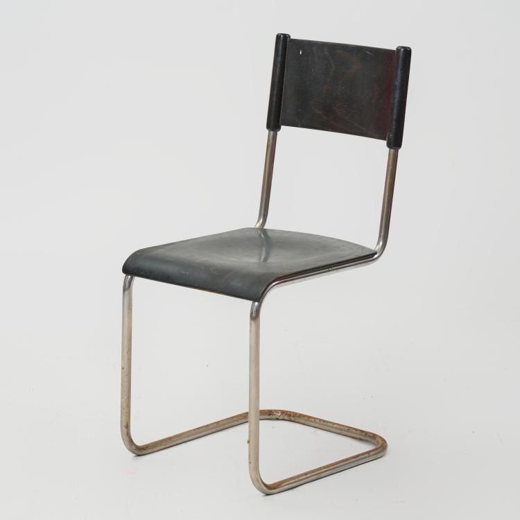 Hauptbild zu Objekt, Freischwinger, 1930er Jahre (Entwurf), Deutschland / Germany (zugeschrieben / attributed), 183A 159