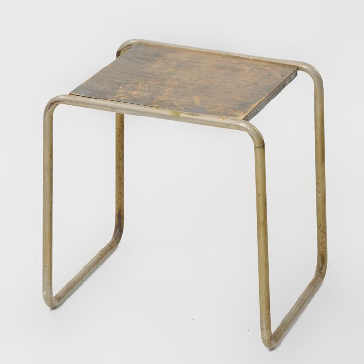 Bild 1 zu Objekt, Table, 1925/26 (design), Marcel Breuer, M&uuml;cke-Melder, Frystad (zugeschrieben) / (attributed), 183A 160