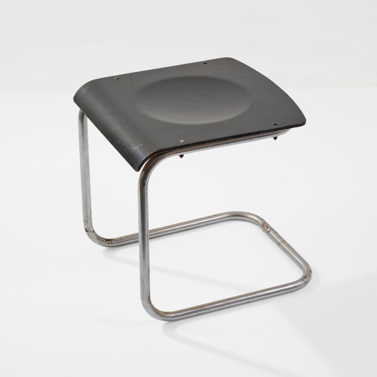 Bild 1 zu Objekt, Hocker, 1935 (Entwurf), Mart Stam (zugeschrieben), Mauser Werke, Waldeck (zugeschrieben / attributed), 183A 176
