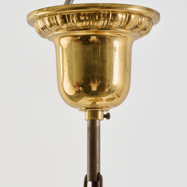 Bild 6 zu Objekt, Zwei Deckenleuchten, 1960er /70er Jahre (Entwurf), Felipe Delfinger Feders, Mexiko (zugeschrieben) / (attributed), 183A 393