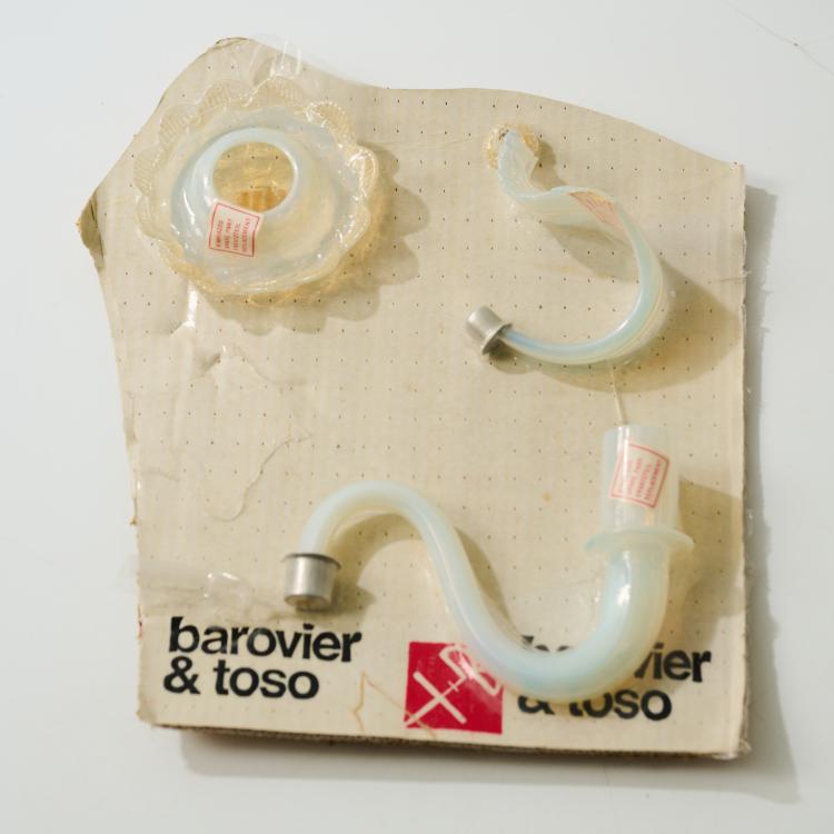 Bild 6 zu Objekt, Deckenleuchte und zwei Wandappliquen, 1950er Jahre (Entwurf), Barovier & Toso, Murano, 183A 255