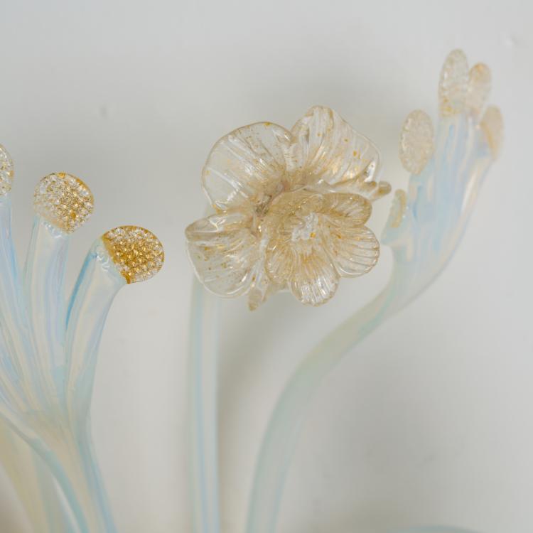 Bild 8 zu Objekt, Deckenleuchte und zwei Wandappliquen, 1950er Jahre (Entwurf), Barovier & Toso, Murano, 183A 255