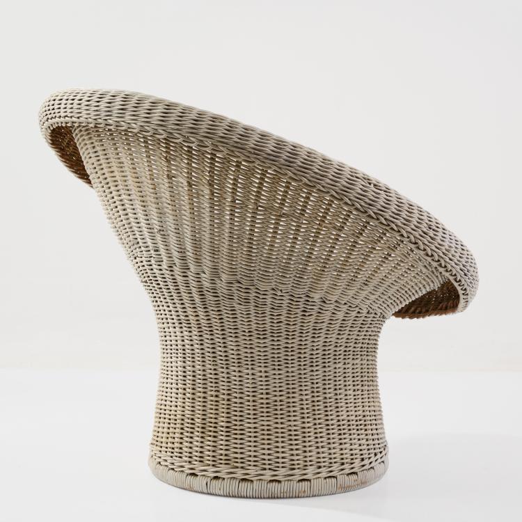 Bild 2 zu Objekt, Korbsessel 'E 10', 1949 (Entwurf), Egon Eiermann, Murmann, Heinrich, Johannisthal, 183A 203