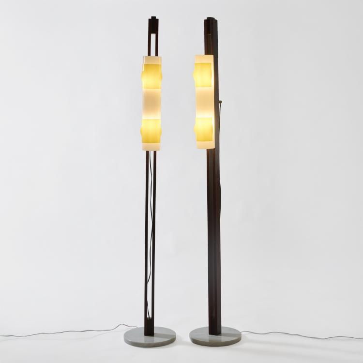 Bild 1 zu Objekt, Zwei Stehleuchten, um 1958 (Entwurf), Stilux, Mailand / Milan, 183A 305