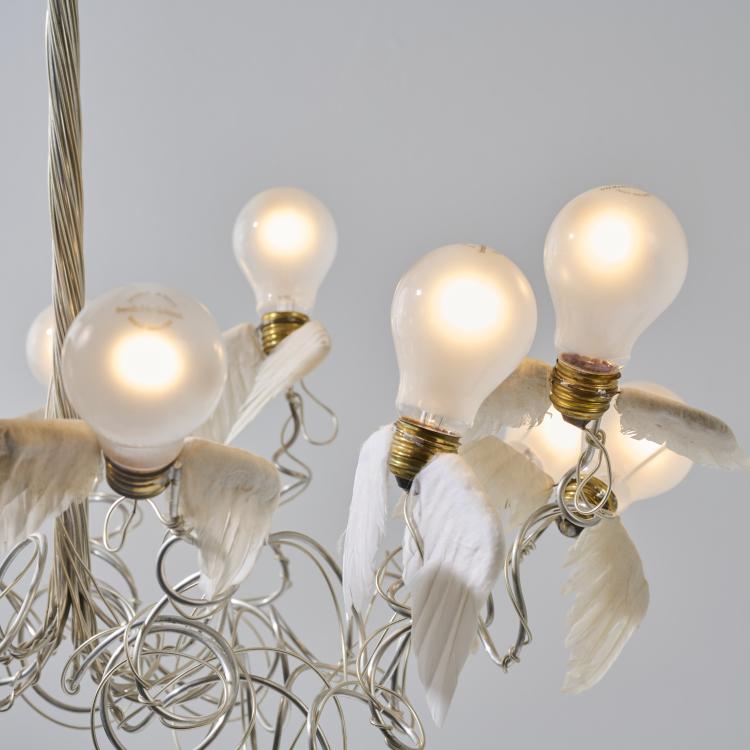 Bild 5 zu Objekt, Deckenleuchte 'Birdie', 2002 (Entwurf), Ingo Maurer, Design M, Ingo Maurer, M&uuml;nchen / Munich, 183A 217