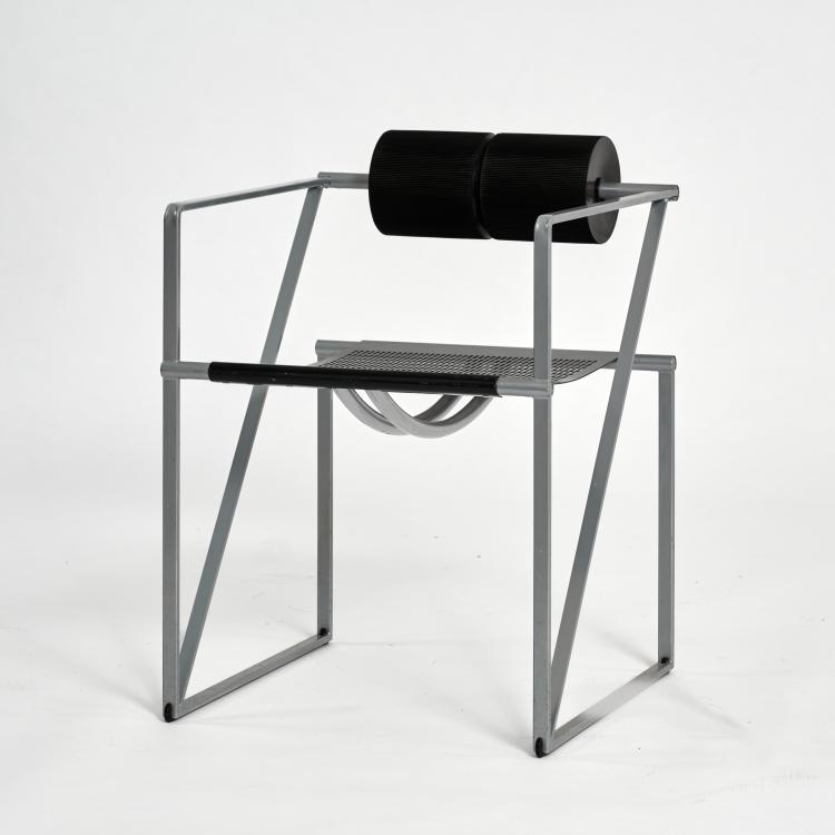 Bild 3 zu Objekt, Drei Armlehnst&uuml;hle 'Seconda', 1982 (Entwurf), Mario Botta, Alias, Bergamo, 183A 558
