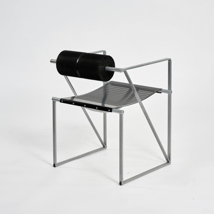 Bild 4 zu Objekt, Drei Armlehnst&uuml;hle 'Seconda', 1982 (Entwurf), Mario Botta, Alias, Bergamo, 183A 558