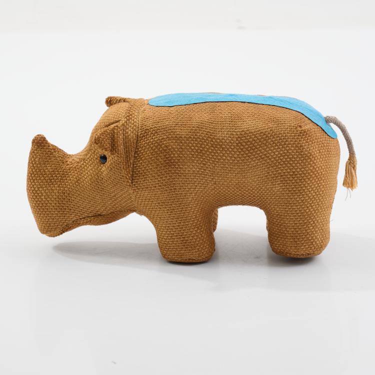 Bild 1 zu Objekt, Therapeutisches Spielzeug 'Nashorn', 1968 (Entwurf), Renate M&uuml;ller, H. Josef Leven KG, Sonneberg, 183A 507