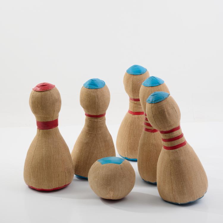 Bild 2 zu Objekt, F&uuml;nf Kegel und eine Kugel, 1968 (Entwurf), Renate M&uuml;ller, M&uuml;ller, Renate, Therapeutisches Spielzeug, Sonneberg, 183A 508