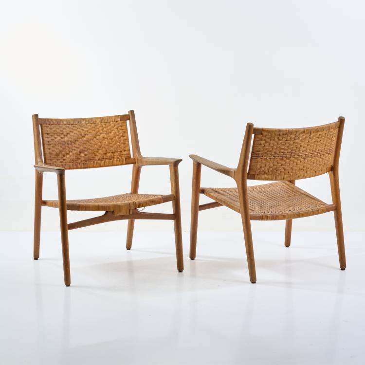 Bild 1 zu Objekt, Two armchairs 'JH 516', 1951, Hans J. Wegner, Hansen, Johannes, Kopenhagen/Copenhagen, 