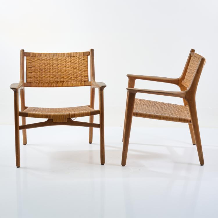 Bild 2 zu Objekt, Two armchairs 'JH 516', 1951, Hans J. Wegner, Hansen, Johannes, Kopenhagen/Copenhagen, 
