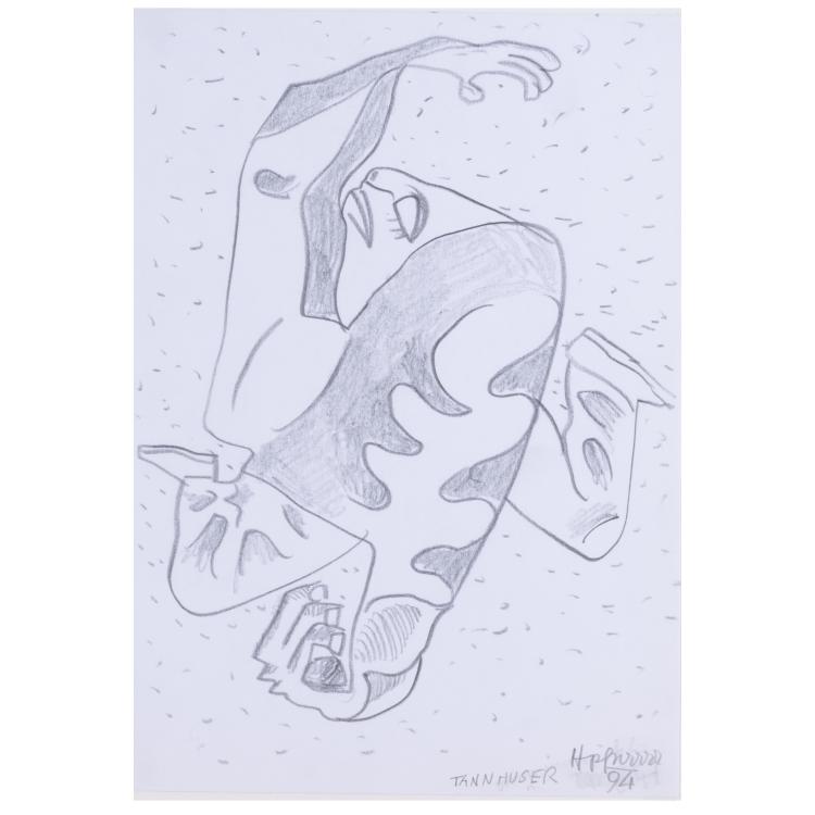 Hauptbild zu Objekt, 'Tannh&auml;user', 1994, Kurt H&uuml;pfner, 183C 882
