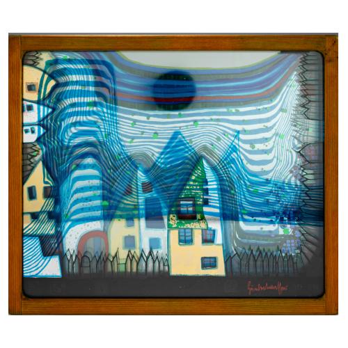 3D-Objekt 'Fall in Cloud, Fall in Fog, Fall Out', 1979