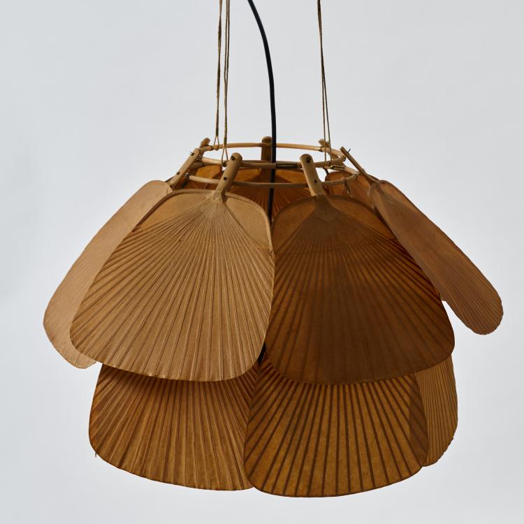 Bild 2 zu Objekt, Deckenleuchte 'Ju-Yon' aus der Serie 'Uchiwa', 1973 (Entwurf), Ingo Maurer, Design M, Maurer, Ingo, M&uuml;nchen / Munich, 