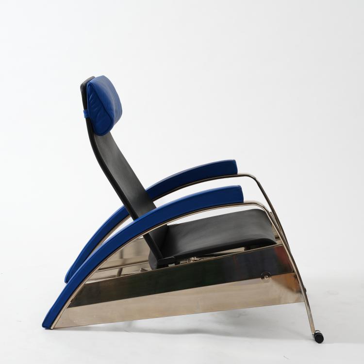 Hauptbild zu Objekt, Armlehnsessel 'Grand Repos' - D80', 1928-30  (Entwurf), Jean Prouv&eacute;, Tecta, Lauenf&ouml;rde, 183A 144