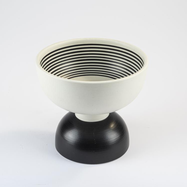 Hauptbild zu Objekt, Aufsatzschale 'Alzata Piccola' - '500', um 1958 (Entwurf), Ettore Sottsass, Bitossi, Montelupo, 183A 83
