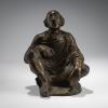Skulptur 'Kauernder', wohl circa 1970