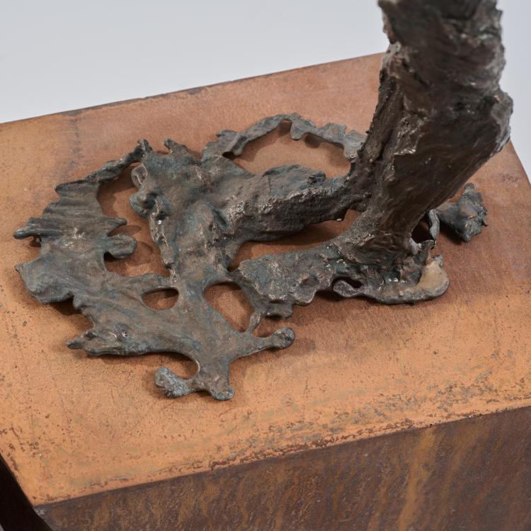 Bild 3 zu Objekt, 2-teilige Skulptur 'Es gibt Gr&uuml;nde', 1992, Norbert Marten, 183C 822