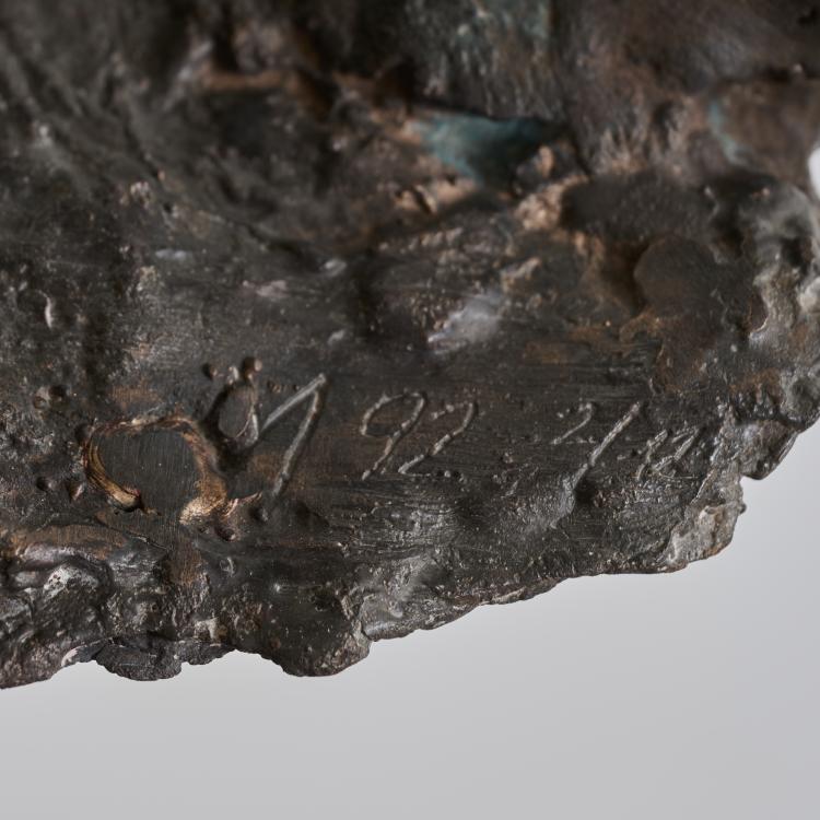 Bild 5 zu Objekt, 2-teilige Skulptur 'Es gibt Gr&uuml;nde', 1992, Norbert Marten, 183C 822