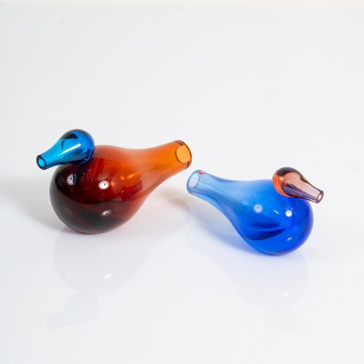 Bild 1 zu Objekt, Two 'Contrasti' birds, 2009 (design), Giorgio Vigna, Iittala, Kalvola, 183A 55