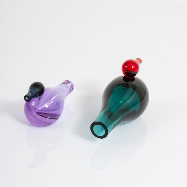 Bild 1 zu Objekt, Two 'Contrasti' birds, 2009 (design), Giorgio Vigna, Iittala, Kalvola, 183A 56