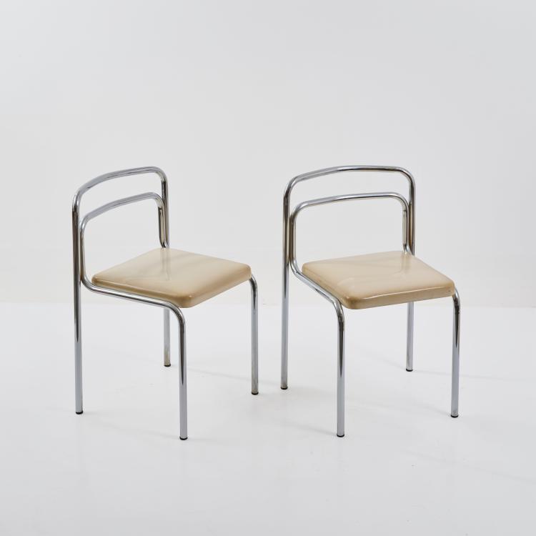 Bild 3 zu Objekt, Sechs St&uuml;hle 'Orix', 1970er Jahre (Entwurf), Vittorio Parigi,Nanni Prina, Molteni & C., Giussano, 183A 482