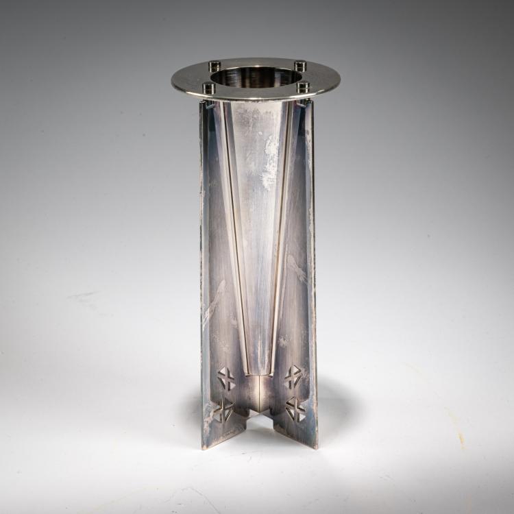Hauptbild zu Objekt, Vase 'Courtney', um 1985 (Entwurf), Robert Siegel,Charles Gwathmey, Swid Powell, New York, 183A 108