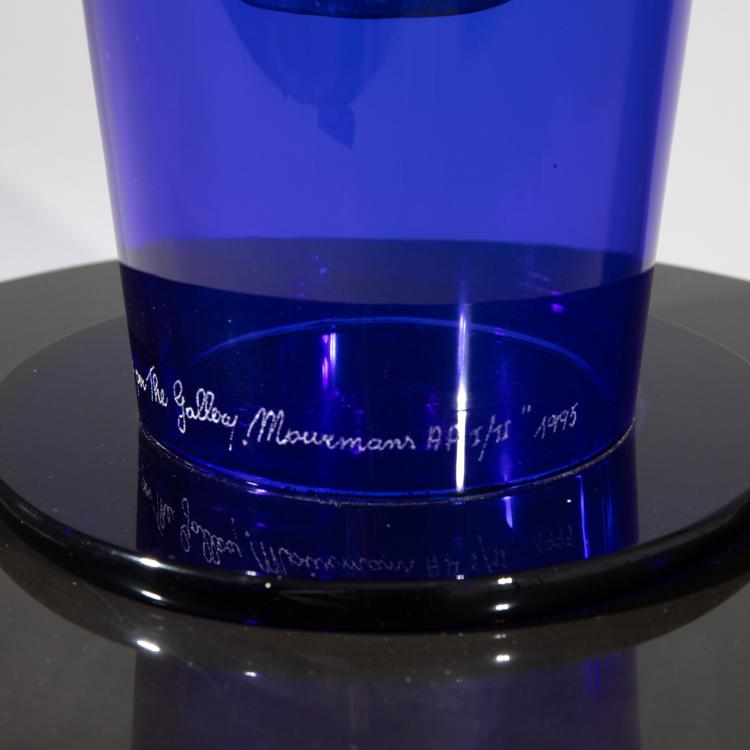 Bild 2 zu Objekt, Dreiteiliges Vasenobjekt, 1994 (Entwurf), Ettore Sottsass, Venini, Murano; Gallery Mourmans, Knokke, 183A 52