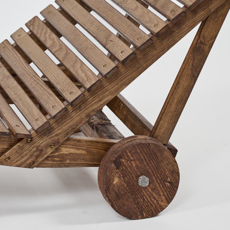 Bild 4 zu Objekt, Zwei Gartenliegen Variante, 1940er Jahre (Entwurf), Aino Aalto, O.Y Huonekalu f&uuml;r Artek, Helsinki, 183A 185