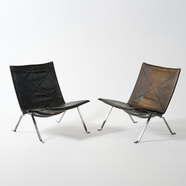 Hauptbild zu Objekt, Zwei Sessel 'PK 22', 1956 (Entwurf), Poul Kjaerholm, E. Kold Christensen, Hellerup, 183A 289