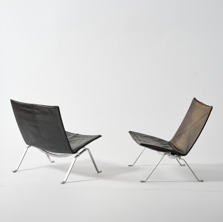 Bild 1 zu Objekt, Zwei Sessel 'PK 22', 1956 (Entwurf), Poul Kjaerholm, E. Kold Christensen, Hellerup, 183A 289