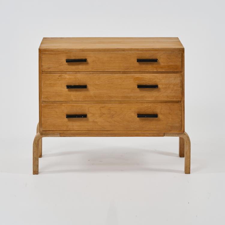 Bild 1 zu Objekt, Kommode, um 1935 (Entwurf), Alvar Aalto, Huonekalu-ja Rakennusty&ouml;tehdas Oy, Turku, 183A 175