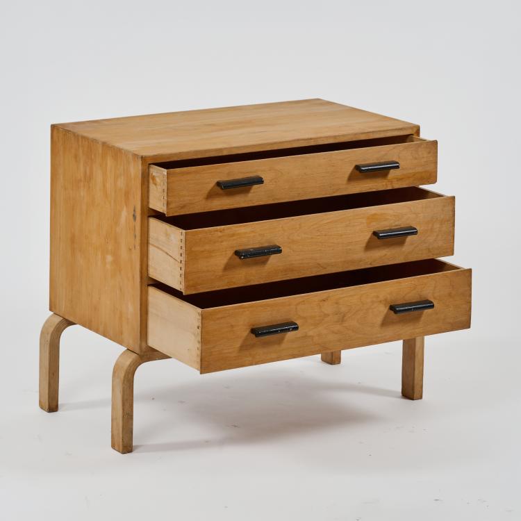 Bild 2 zu Objekt, Kommode, um 1935 (Entwurf), Alvar Aalto, Huonekalu-ja Rakennusty&ouml;tehdas Oy, Turku, 183A 175